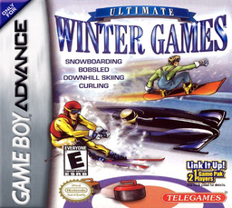 Ultimate Winter Games box art for GameBoy Advance